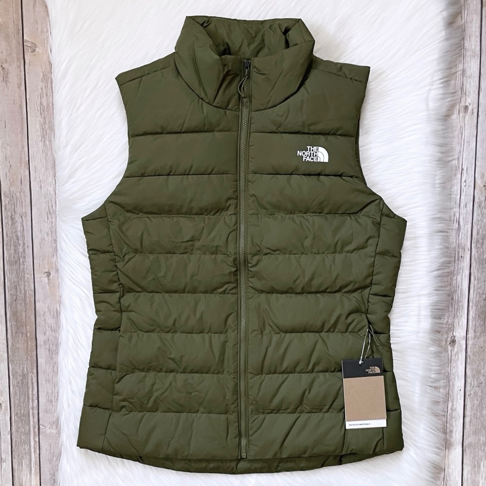 The North Face Olive Green Vest